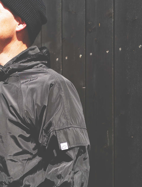 windbreaker razor black