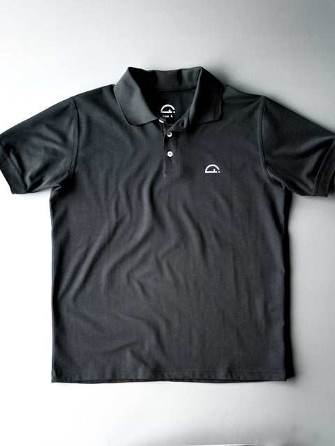 polo simple black